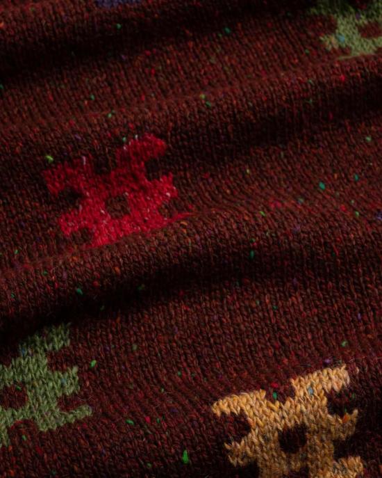  하울린 스웨터 디스턴트 에코스  버건디 - HOWLIN