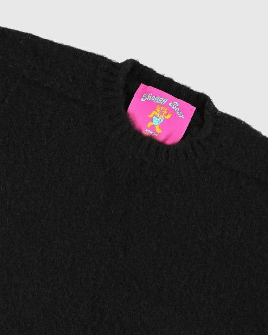  하울린 스웨터 섀기 베어  블랙 - HOWLIN