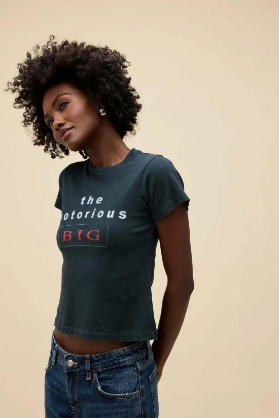  Daydreamer 반팔 티셔츠 데이드리머 노토리어스 빅 더 노토리어스 스택드 빈티지 티셔츠 빈티지 블랙 - OTHER BRANDS