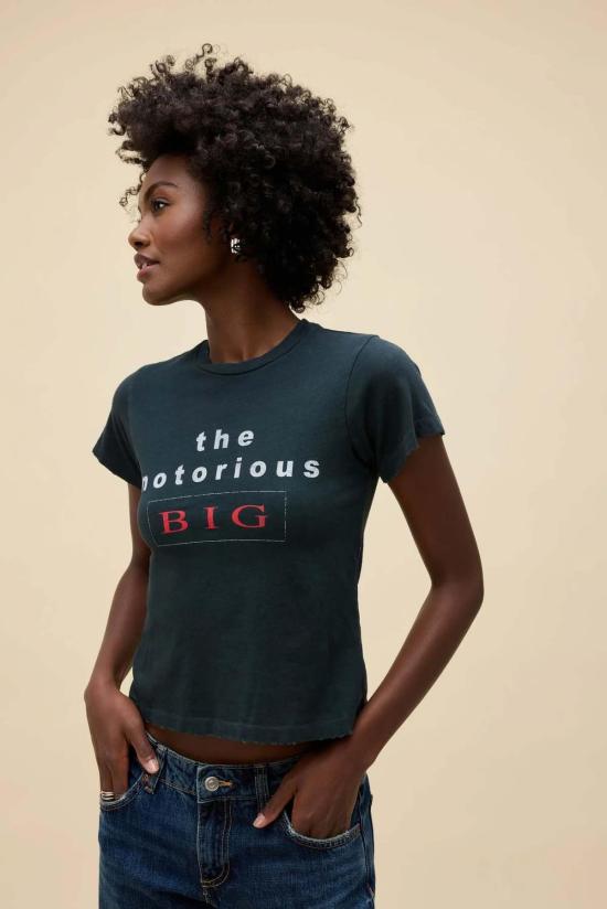  Daydreamer 반팔 티셔츠 데이드리머 노토리어스 빅 더 노토리어스 스택드 빈티지 티셔츠 빈티지 블랙 - OTHER BRANDS