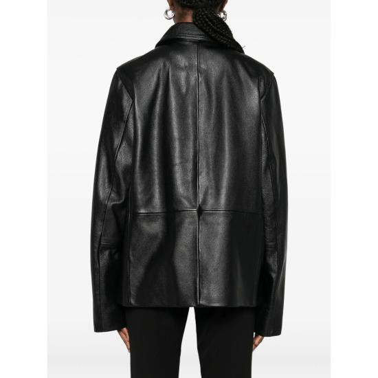 26SS 토템 가죽 자켓 254 WRO0302 LE0007 001 BLACK - TOTEME