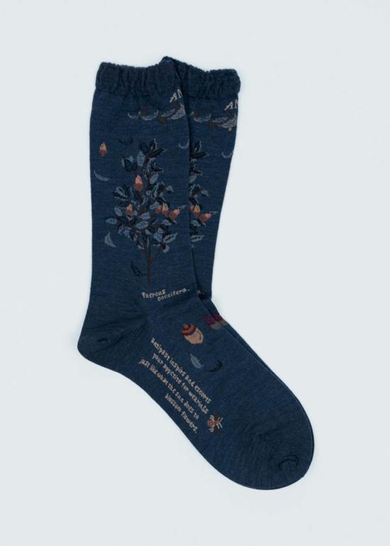  안티파스티 양말 안티파스트 바람과 도토리나무  네이비