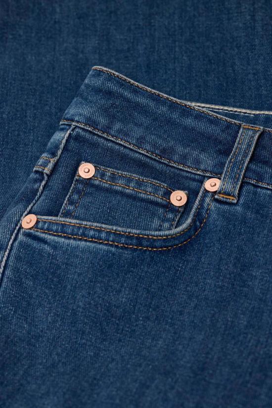  클로즈드 데님 팬츠 준나 스트레이트 레그 진 미드 블루 - CLOSED