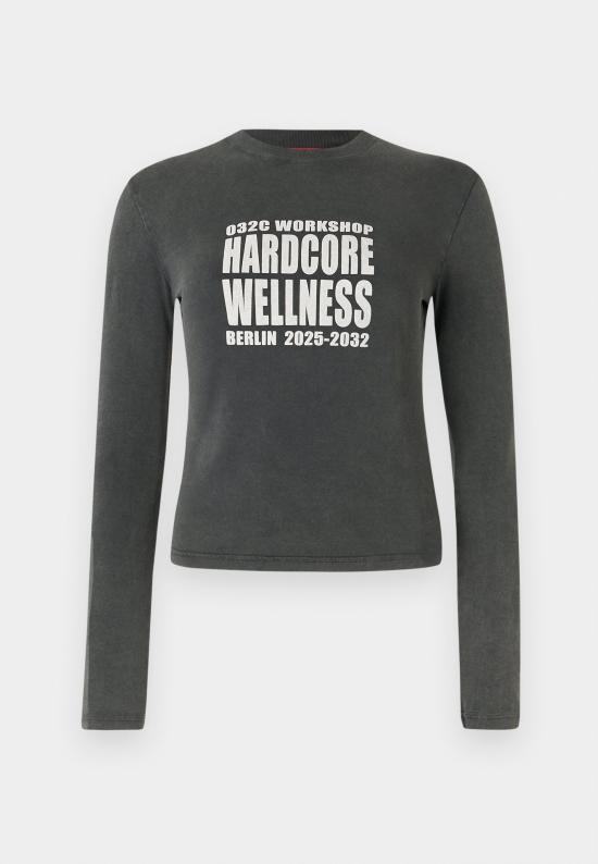 25FW 032C 긴팔 티셔츠 32CW252PRTL074BK FADED BLACK DOM