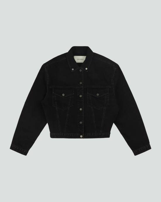 25FW 엔타이어 스튜디오 데님 자켓 ENTU252PRJP022BK MAGNETITE DOM