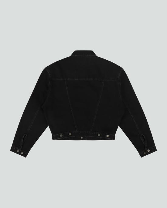 25FW 엔타이어 스튜디오 데님 자켓 ENTU252PRJP022BK MAGNETITE DOM - ENTIRE STUDIOS