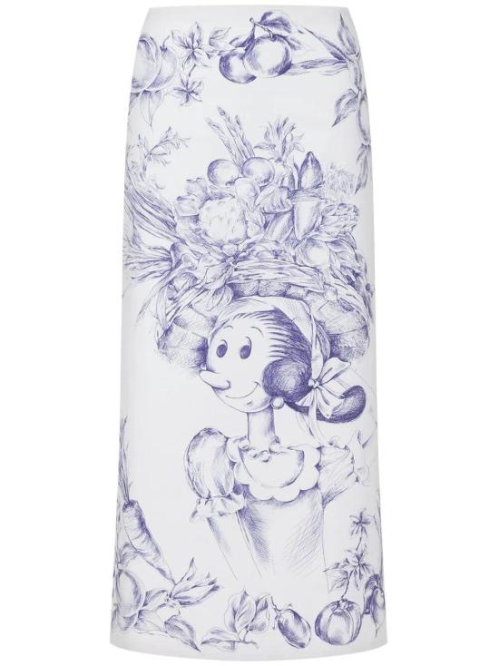 25SS 모스키노 롱 스커트 AEF251D 01230450AEF3002 DOM