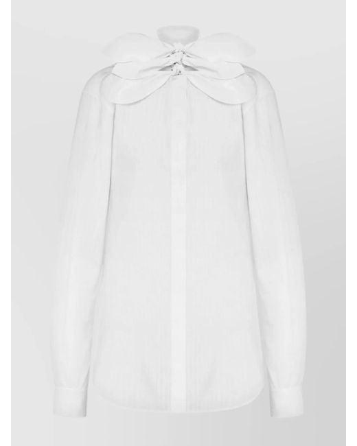 25FW 모스키노 셔츠 AEF252D 02035432AEF2001 White DOM