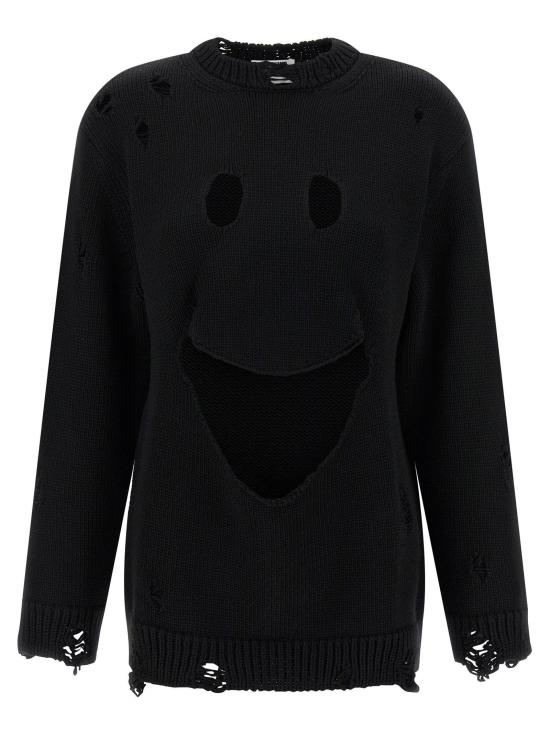 25FW 모스키노 스웨터 AEF252D 09225405AEF0555 Black DOM