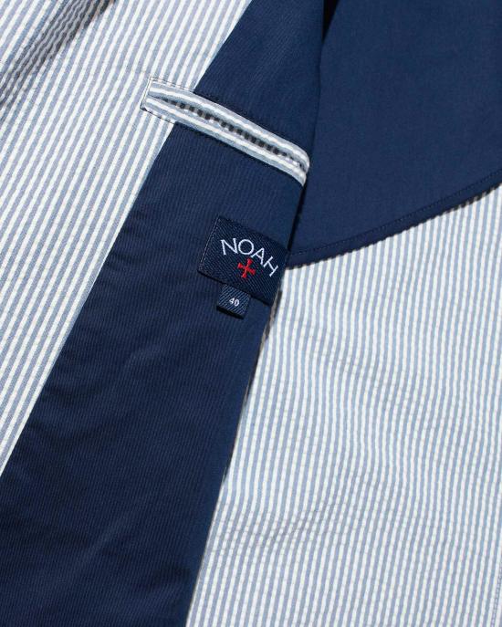  노아 수트 자켓 NOAU251MRJK036BL BLUE WHITE DOM - NOAH