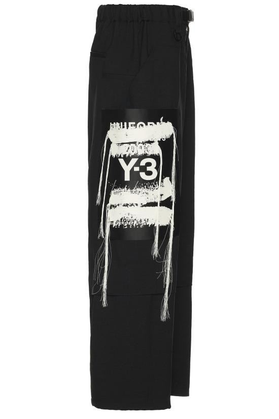 25SS 와이쓰리 트레이닝/조거 팬츠 YY3M251PRPN055BK BLACK DOM - Y-3