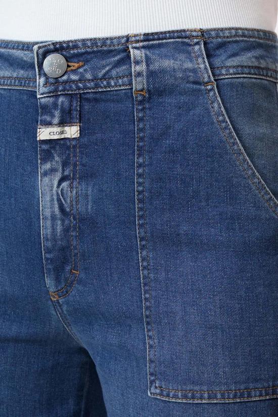  클로즈드 데님 팬츠 아리아 와이드 레그 진 와이드 헴 - CLOSED