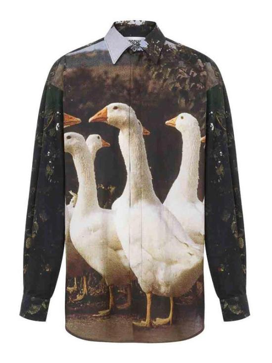 25SS 모스키노 긴팔 셔츠 AEF251ZZ02060254AEF1888 DOM