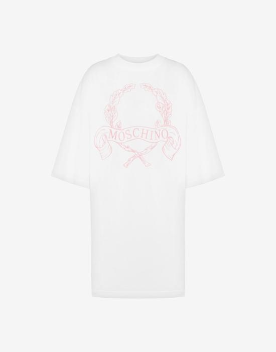 25FW 모스키노 미디 원피스 AEF252E 04535542AEF1001 White DOM