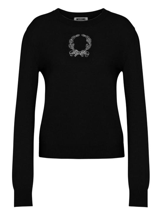 25FW 모스키노 스웨터 AEF252E 09305502AEF0555 Black DOM