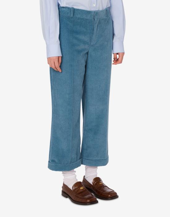 25FW 모스키노 데님 팬츠 AEF252E 03205519AEF0307 Blue DOM - MOSCHINO