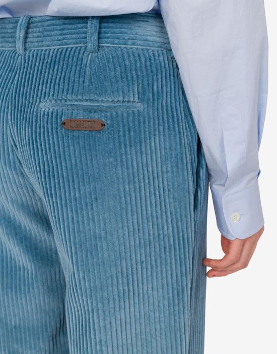 25FW 모스키노 데님 팬츠 AEF252E 03205519AEF0307 Blue DOM - MOSCHINO