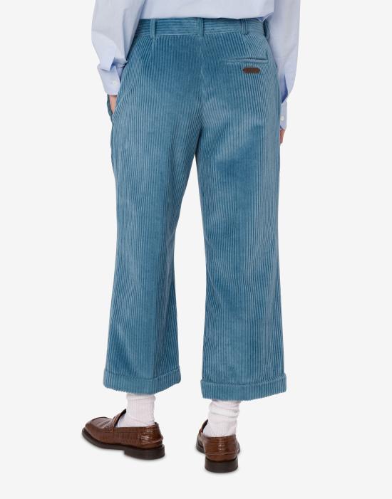 25FW 모스키노 데님 팬츠 AEF252E 03205519AEF0307 Blue DOM - MOSCHINO