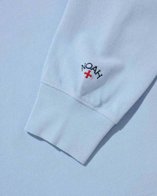 25FW 노아 폴로 티셔츠 NOAU252MRTL089BL LIGHT BLUE DOM - NOAH