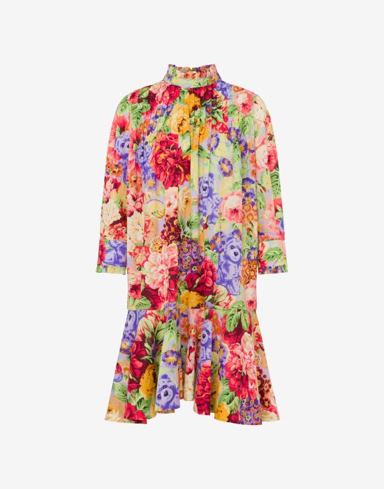 25FW 모스키노 숏 원피스 AEF252E 04445562AEF1888 Multicoloured DOM