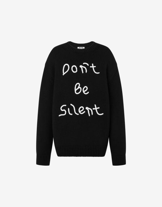 25FW 모스키노 스웨터 AEF252D 09295405AEF0555 Black DOM