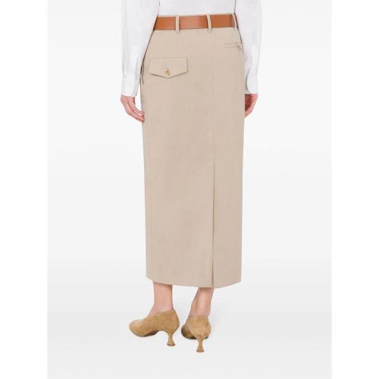 25SS 모스키노 롱 스커트 AEF251E 01040517AEF0020 DOM - MOSCHINO