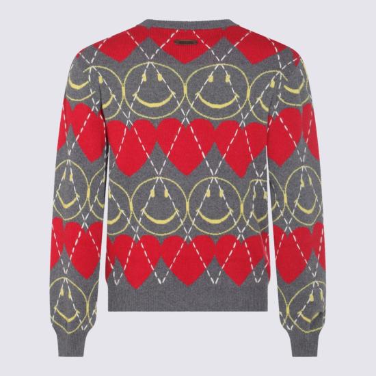  모스키노 스웨터 AEF252ZZ09215202AEF1506 GREY DOM - MOSCHINO