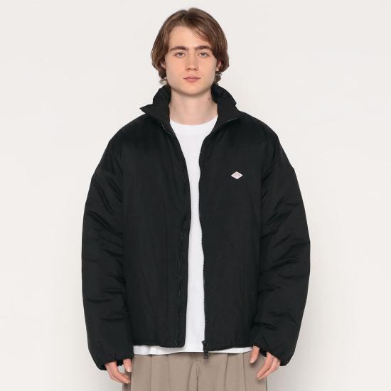 25FW 단톤 인슐레이트 스탠드 칼라 자켓  DTA0704PRDBLACK DOM