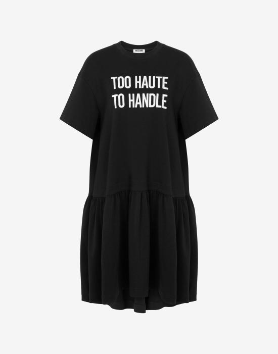  모스키노 미디 원피스 AEF252D 04055442AEF1555 Black DOM