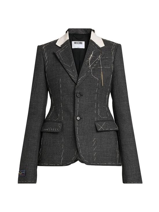 25FW 모스키노 수트 자켓 AEF252D 05025417AEF3500 Grey DOM