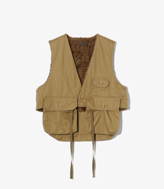  엔지니어드가먼츠 베스트 25F1C002RV100AT001 KHAKI DOM