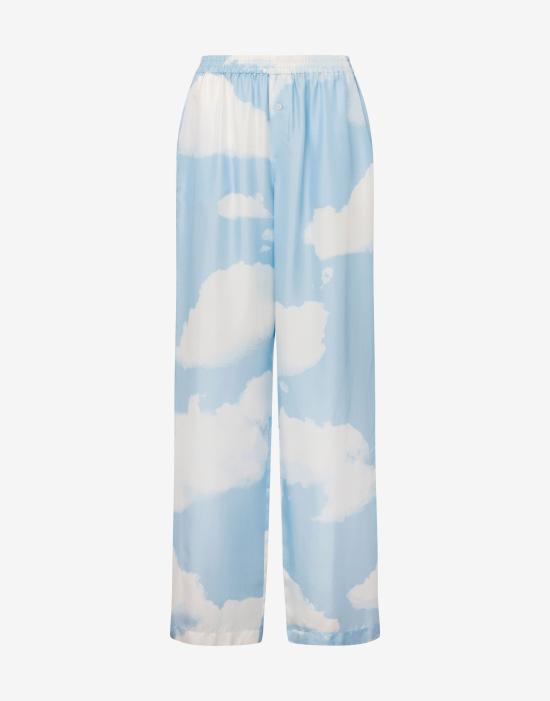 25FW 모스키노 팔라초 팬츠 AEF252E 03025551AEF1293 Blue DOM