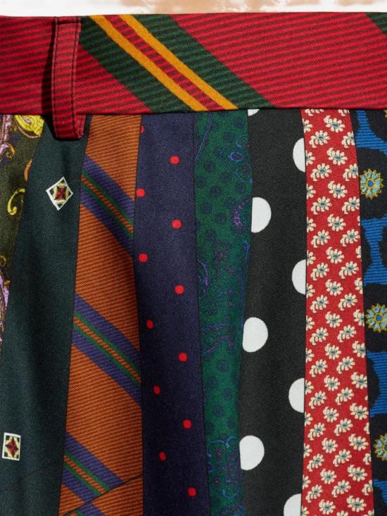 25FW 모스키노 롱 스커트 AEF252E 01135553AEF1888 Multicoloured DOM - MOSCHINO