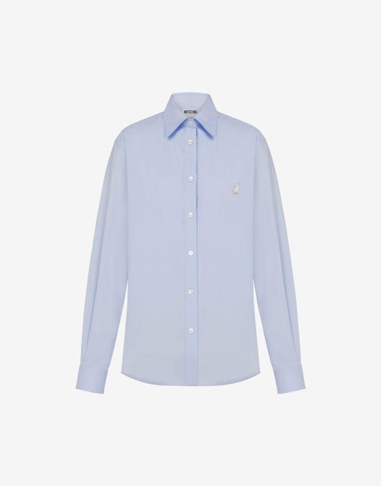 25FW 모스키노 셔츠 AEF252E 02315531AEF1293 Blue DOM