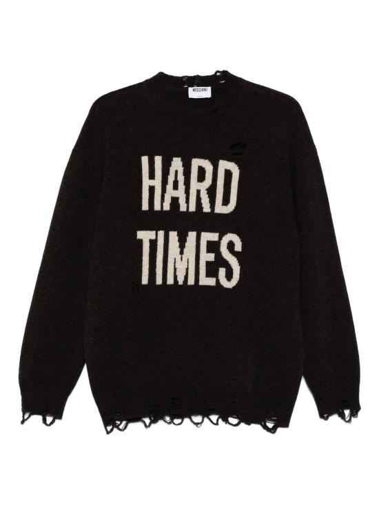 25FW 모스키노 스웨터 AEF252E 09315503AEF0102 Brown DOM