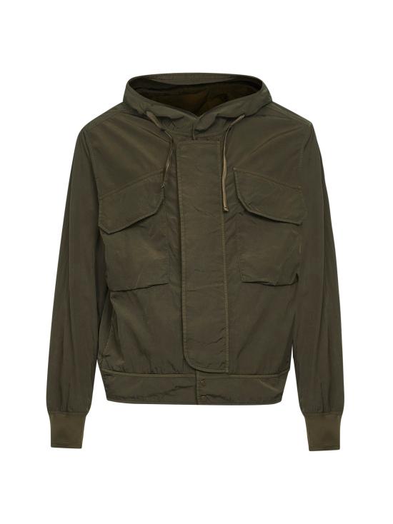 25SS 씨피 컴퍼니 크롬-R 후드 렌즈 자켓 18CMOW011A 005904G 683 IVY GREEN DOM