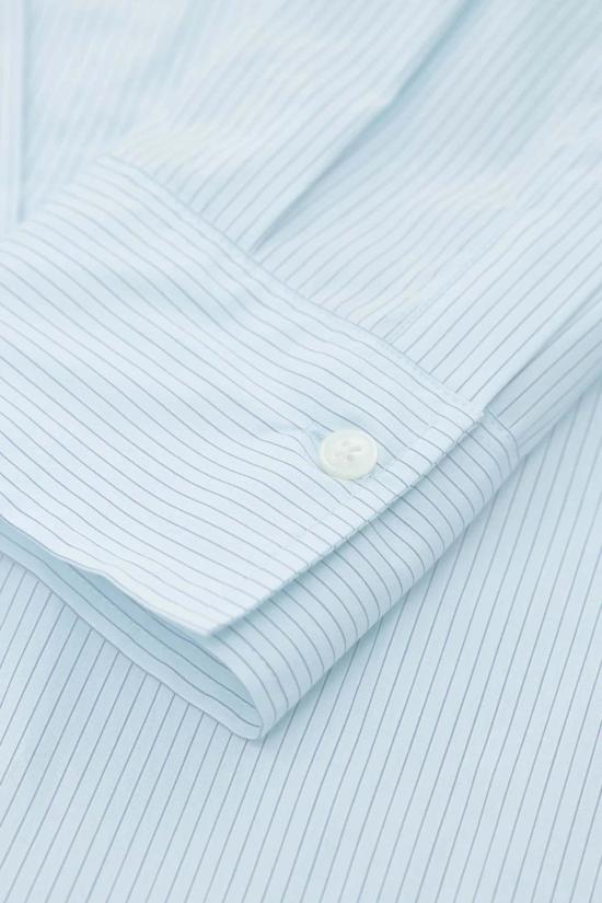  클로즈드 셔츠 닫힌 클래식 버튼 다운 셔츠 노르딕 블루 - CLOSED