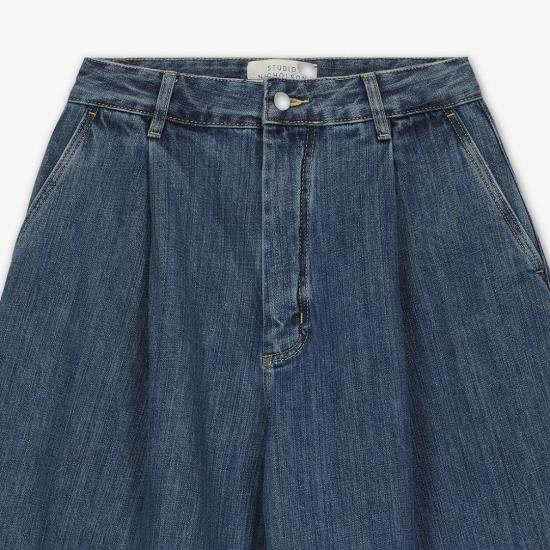25SS 스튜디오 니콜슨 데님 팬츠 PUCHSNM1244INDIGOWASH DOM - STUDIO NICHOLSON