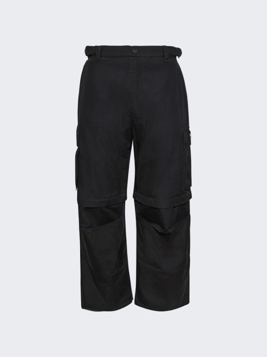  032C 스트레이트 팬츠 32CU251PRPN031BK BLACK DOM