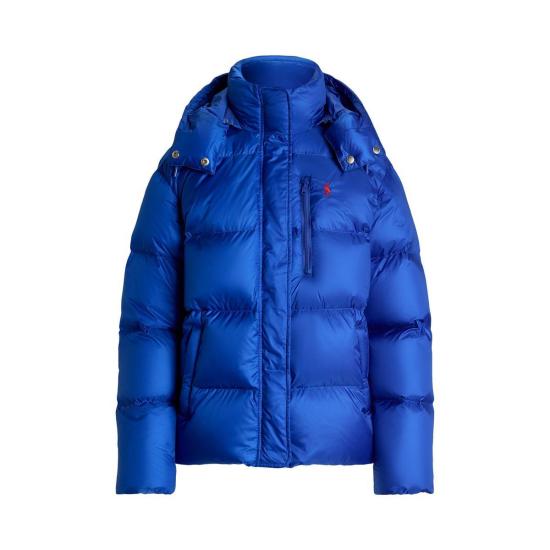  폴로 랄프로렌 발수 퀼팅 다운 자켓 211932183006 BLUE DOM