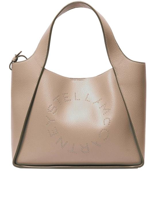 26SS 스텔라 맥카트니 로고 크로스바디 토트백 513860 WP0234 2800 MOSS GREEN