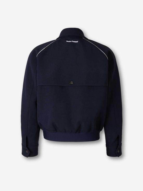 25FW 웨일즈보너 봄버 자켓 UA25JA12 PL02 503NAVY NAVY BLUE - WALES BONNER
