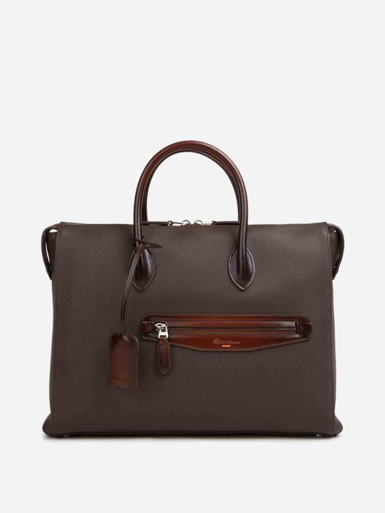 25FW 산토니 가방 UFBBA2645BS ACSUT50 T50DARK BROWN
