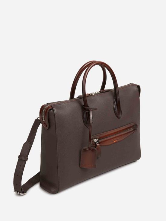 25FW 산토니 가방 UFBBA2645BS ACSUT50 T50DARK BROWN - SANTONI