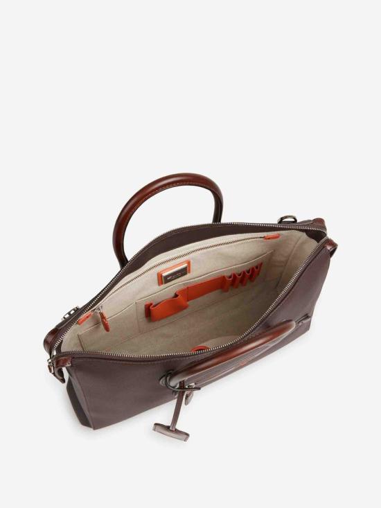 25FW 산토니 가방 UFBBA2645BS ACSUT50 T50DARK BROWN - SANTONI
