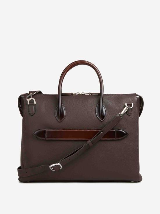 25FW 산토니 가방 UFBBA2645BS ACSUT50 T50DARK BROWN - SANTONI