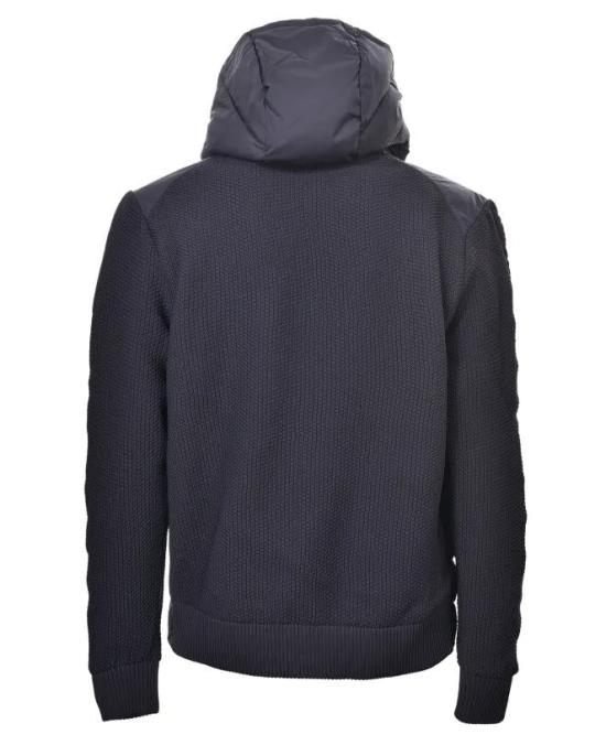 25FW 세이브더덕 숏패딩 D32488M ROMI2190010 BLUE BLACK - SAVE THE DUCK