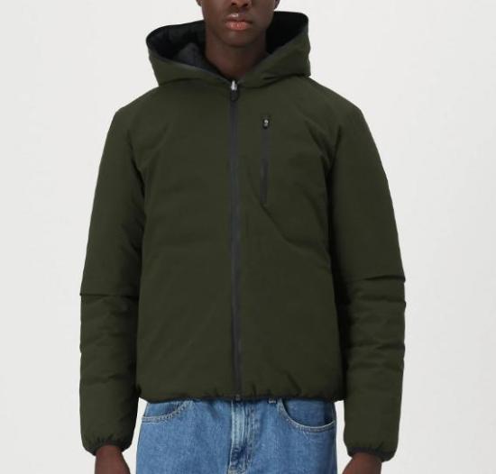 25FW 세이브더덕 숏패딩 D33600M MATT2150071 LAND GREEN - SAVE THE DUCK