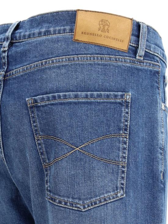 26SS 브루넬로 쿠치넬리 데님 팬츠 M283PO1090 C1471 BLUE - BRUNELLO CUCINELLI