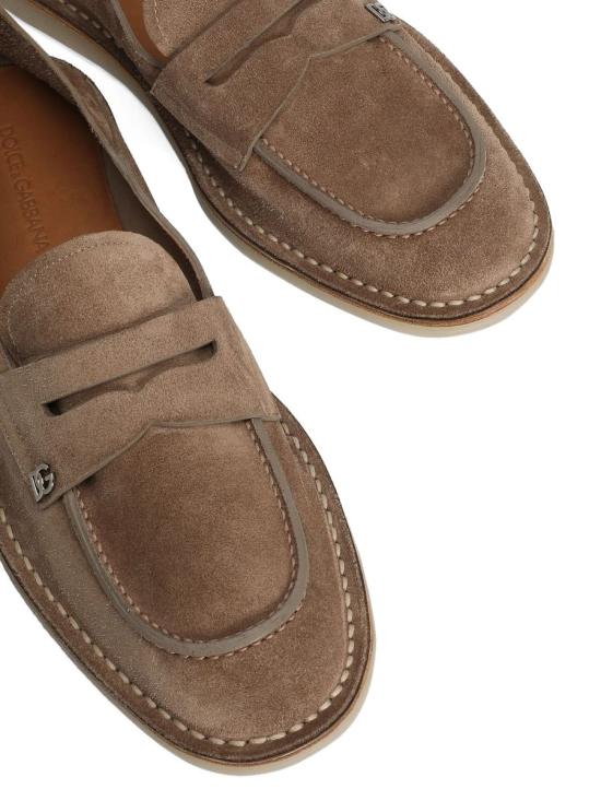 26SS 돌체앤가바나 로퍼 A50739 AS707 80024 NOCCIOLA BROWN - DOLCE & GABBANA